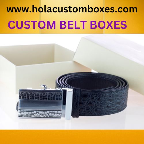 custom belt boxes gift boxes with logo
